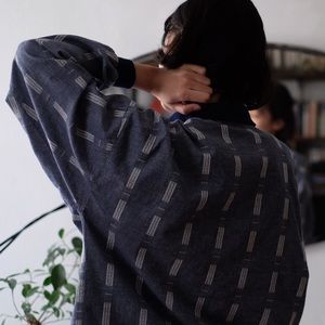 Vintage / Blue shirt / size S - M